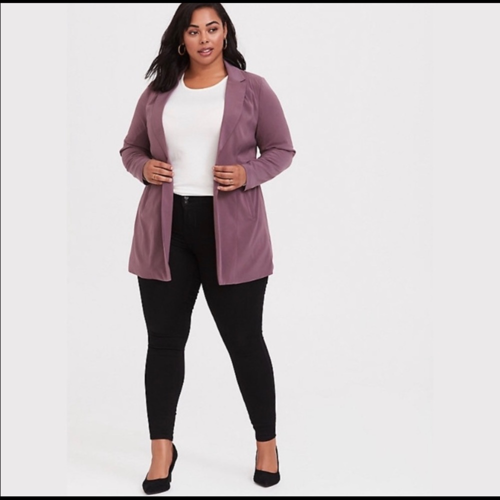Torrid Mauve Blazer